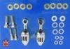 Chrome Billet Universal Cylinder Mount Breathers for All Big Twin Evo and TC88 Harley Universal Breathers Image 