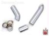 Chrome Heat Shields for Big Growl Harley-Davidson Evolution Motor Exhausts HEAT SHIELDS BG BT 3 PIECE Image 