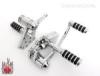 Chrome Billet Forward Controls for Harley BigTwins  Image 