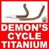 Titanium Heat Wrapped EXHAUST Pipes QUICK DRAW for Harley-Davidson Big Twins EXHAUST QUICK DRAW BT TITANIUM HEAT WRAPPED Image 