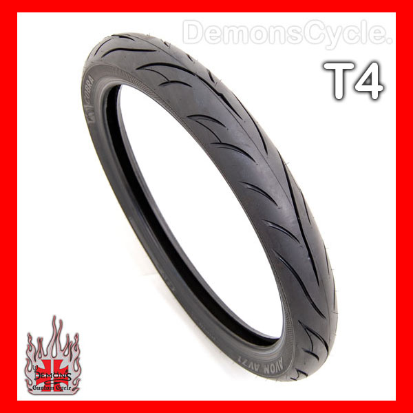 21" 90 AV71 "Cobra" Front Avon Tire for Harley-Davidson Motorcycles Avon 21 90 Cobra Front Tire T4 Image 