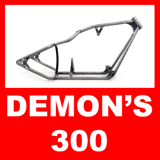 300 Prostreet Rigid Frame for Harley-Davidson Sportster Driveline 300 Prostreet Frame Rigid Image 