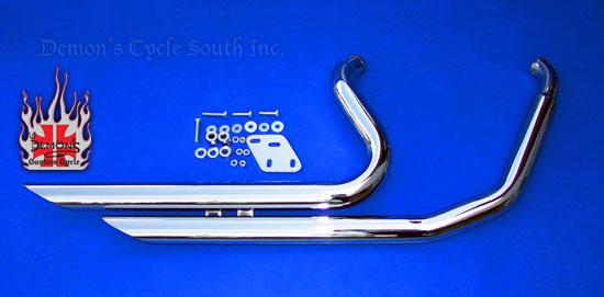 EXHAUST Sharp Shooters BIG GROWL for Harley Big Twins SHARP SHOOTERS BIG GROWL BT Image 