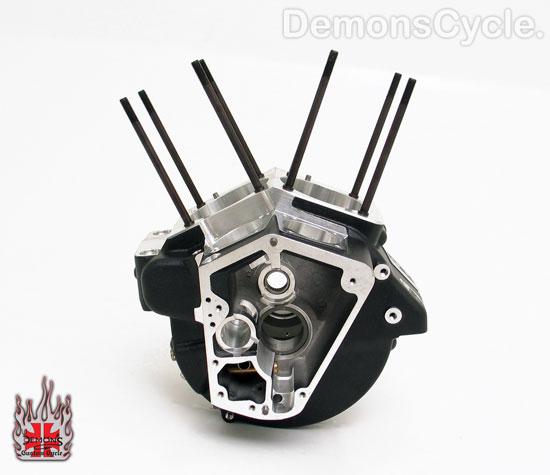 Engine Case for Harley Evo Motors 92-Up 3.5" Bore Aluminum Black engine case ultima 92Up 20657 Image 