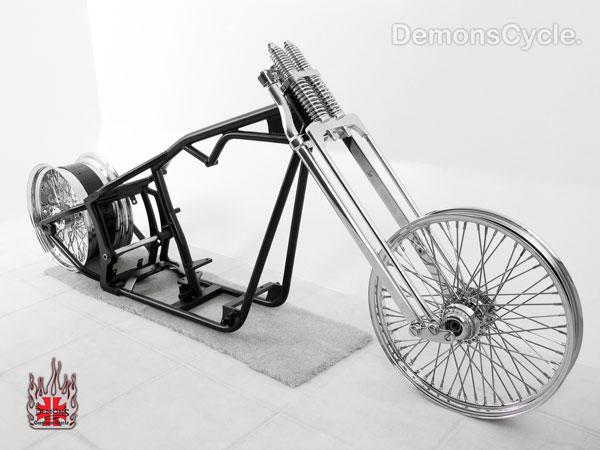 Softail Bobber 250 Custom Rolling Chassis for Harley Evolution Motors  Image 