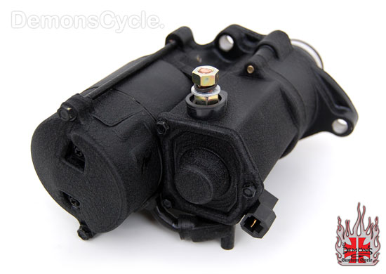 1.6 Kw Starter for 07-09 Harley-Davidson FLH, Dresser, Road King, Touring Models, Classic Ultra, Street Glide STARTER  BLACK 463015 Image 