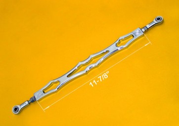 11-3/4" Chrome Billet Shift Rod "Viking" + 3" Over Stock Harley-Davidson Linkage
