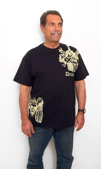 Demon's Cycle Heraldic Coat of Arms T-Shirt (Black L)