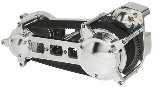 3" Open Belt Billet Primary for Harley-Davidson Softail Evo and TwinCam88