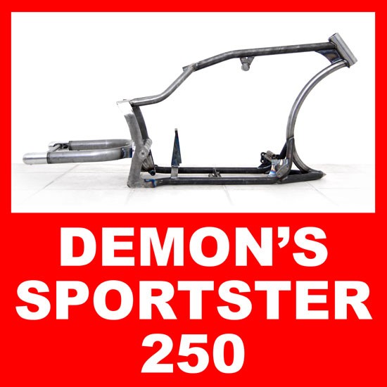 Softail ProStreet 250 Frame for Harley-Davidson Sportster Motor