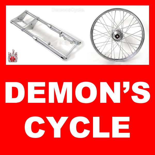 Chrome Billet Wideglide Front End Conversion Kit for Harley Sportster, Dyna, FXR