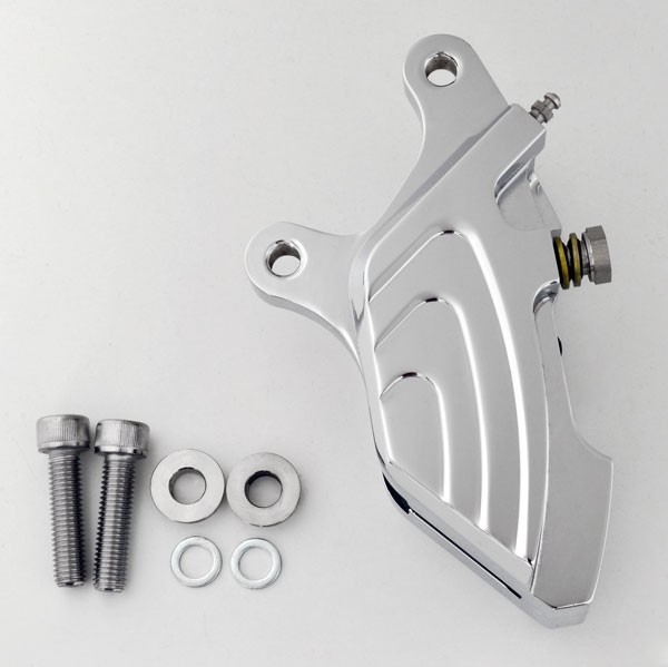 Chrome Four Piston Front Custom Brake Caliper for Harley Softail Dyna Sportster