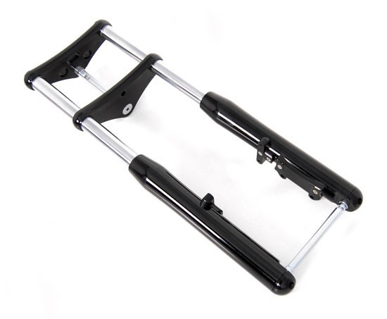 Gloss Black Wideglide Billet Front End 3 degree Rake +2" Over Stock Harley Davidson