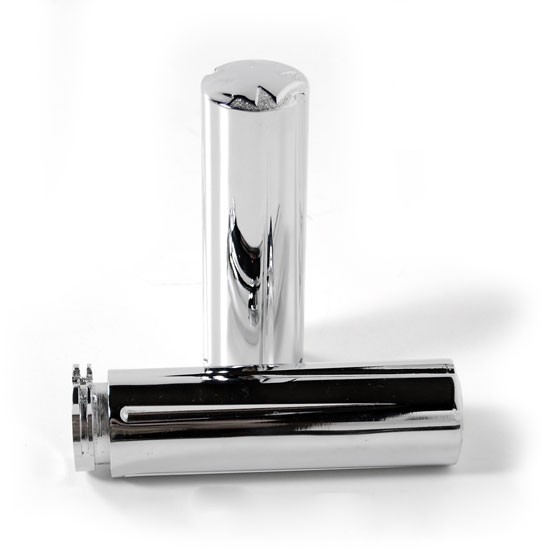 Chrome Billet Hand Grips MALTESE CROSS for Harley-Davidson