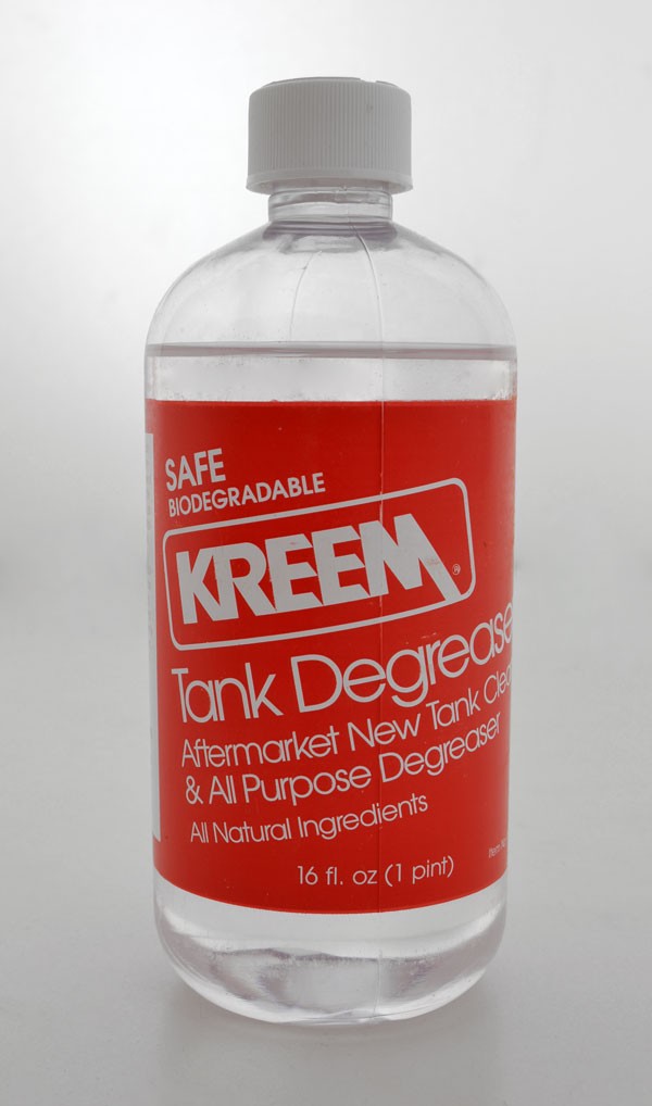 Kreem Fuel Tank Degreaser and Cleaner for Motorcycles