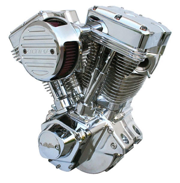 Ultima El Bruto 120ci Evolution-Style Engine for Harley-Davidson Polished Finish