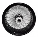 Black 80 Spokes Rear Wheel 250 Wide for Custom Harley