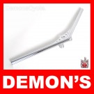 Chrome Flat Drag Bonanza V Bars Handlebars Santee by Fred Kodlin fit Harley