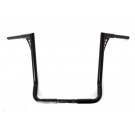 El Diablo Black 13" Rise Ape Hangers 1-1/4" Diameter Handlebars for Harley Dressers Baggers FLHT FLHTC Motorcycles