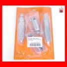 Chrome Billet Rear Torpedo Passenger Pegs for Harley