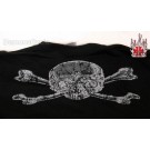 Demon's Cycle Tattoo Style T-Shirt Skull and Crossbones (L)