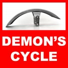 Front Fender with Chrome Bracket for Harley-Davidson Deuce FXSTD 2001-Up