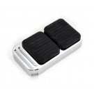 Chrome Brake Pedal Extension fits Harley-Davidson FLH FLST