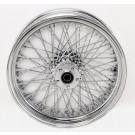 18 x5.5" Chrome 80 Spokes Rear Wheel for Harley-Davidson 200 Tires