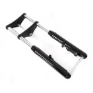Gloss Black Wideglide Billet Front End 3 degree Rake +2" Over Stock Harley Davidson