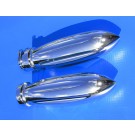 Chrome Billet Hand Grips TORPEDO for Harley-Davidson Motorcycles