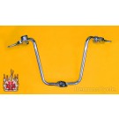 14" Ape Hangers 1-1/4" diameter with Hand Controls