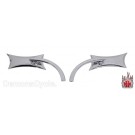 Chrome Billet Mirrors for Harley