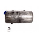 Universal Motorcycle Raw Round Oil Tank for Harley and Metric (SideFill)