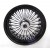 18 x10.5" Black Mammoth 48 Fat Spokes Rear Wheel for Harley-Davidson 300 Wide Tires