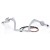 10" Rise Ape Hangers "El Diablo" Fat 1-1/4" Diameter with Hand Controls for Harley Motorcycles