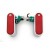 Mini Motorcycle LED Blinkers Turn Signals Red (Oval)