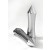 Spike Chrome Billet Grips for Harley-Davidson Handlebars