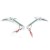 Chrome Mirrors for Harley with Built-In LED Turn Signals/Running Lights