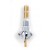 Max Flow Chrome Petcock for Harley Gas Tanks (Straight Outlet)