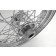 Chrome 40 Spoke Front Wheels 16"x3" Single Disc for Harley FLST 1986-99