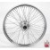 Chrome Billet Wide Glide Front End Conversion Kit with 21" 60 Spokes Wheel Rim for Harley Motorcycles