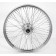 Black Billet Wide Glide Front End Conversion Kit with 21" 60 Spokes Wheel Rim for Harley Motorcycles