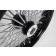 21x3.5" Black Mammoth 48 Fat Spokes Front Wheel for Harley-Davidson Dual Disc