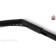 El Diablo 12" Black Ape Hangers 1-1/4" Diameter with Black Hand Controls and Switches for Harley-Davidson