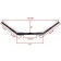 El Diablo 18" Black Ape Hangers 1-1/4" Diameter with Hand Controls and Switches for Harley-Davidson