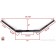 El Diablo 18" Black Ape Hangers 1-1/4" Diameter with Black Hand Controls and Switches for Harley-Davidson