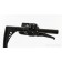 El Diablo 18" Black Ape Hangers 1-1/4" Diameter with Black Hand Controls and Switches for Harley-Davidson