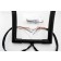 El Diablo 18" Black Ape Hangers 1-1/4" Diameter with Black Hand Controls and Switches for Harley-Davidson