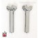 6" Chrome Handlebar Risers for Harley-Davidson FXST
