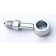 Chrome 12mm Straight Banjo Bolt, Harley Brake Fitting